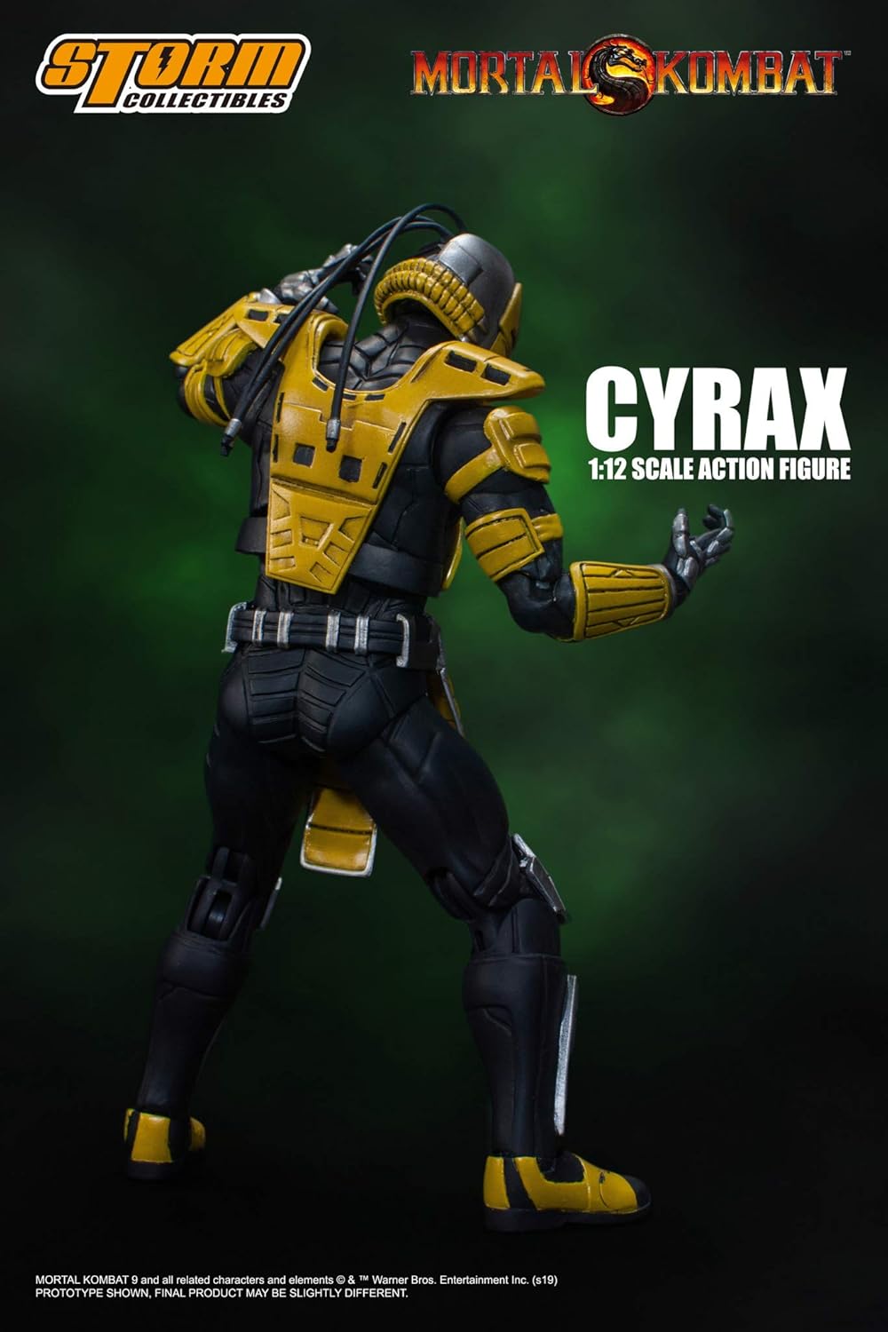mortal kombat cyrax figure