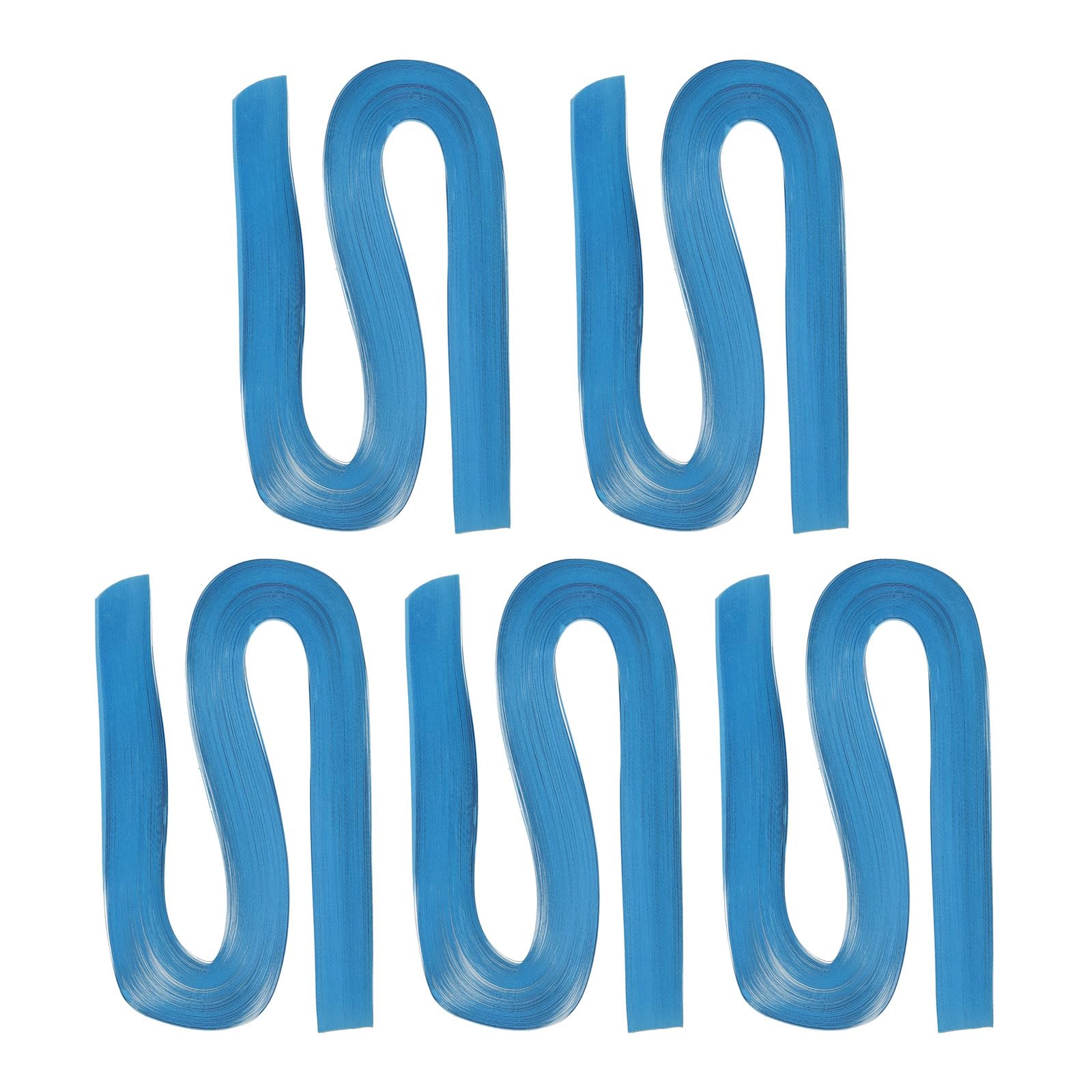 PATIKIL 600pcs Quilling Strips Paper 3mm(1/8") 54cm Origami Paper Quilling Strip for Art DIY Hand Craft Christmas, Aquamarine Blue