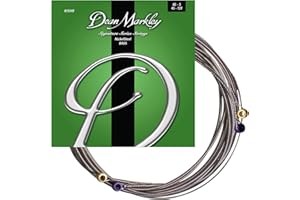 DEAN MARKLEY NickelSteel Signature Bass Guitar Strings 5 String Set, Roundwound Electric Bass Strings Medium Light, Incredible Long-Lasting Tone Suited for Rock and Roll, Made in USA, 45-128 Medium LightGauge