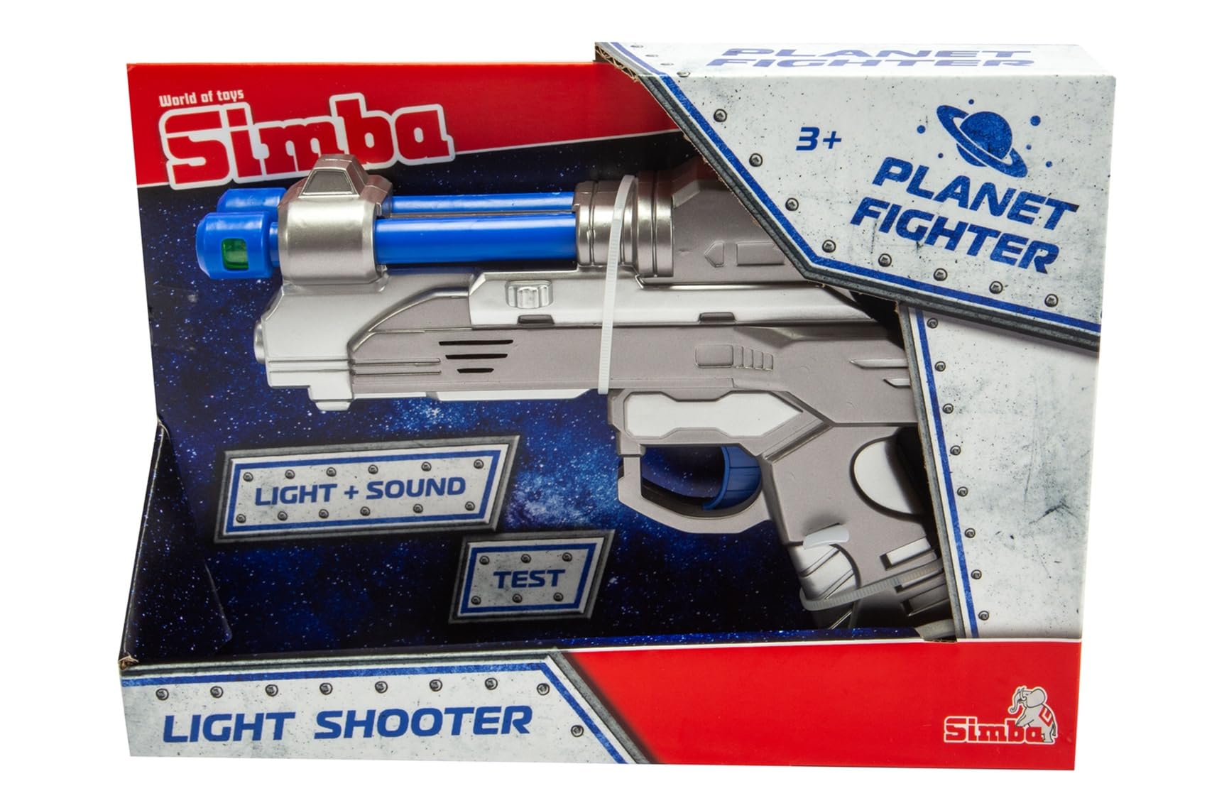 Simba Toys Planet Fighter Light 108046571 Shooter Gun Pack Of 3 Assorted