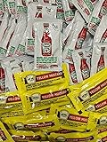 Heinz Condiment Packets Ketchup and Mustard (100 Total; 50 Each Flavor)