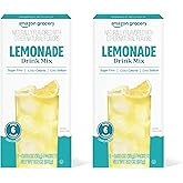 Amazon Grocery, Lemonade Drink Mix Singles, 3.2 Oz (Pack of 2)