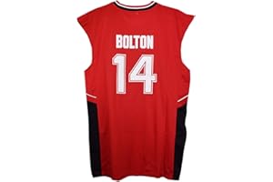 AIFFEE #14 Bolton Wildcats Red Color Basketball Jersey S-XXL 90S Hip Hop Clothing for Party, Stitched Letters and Numbers