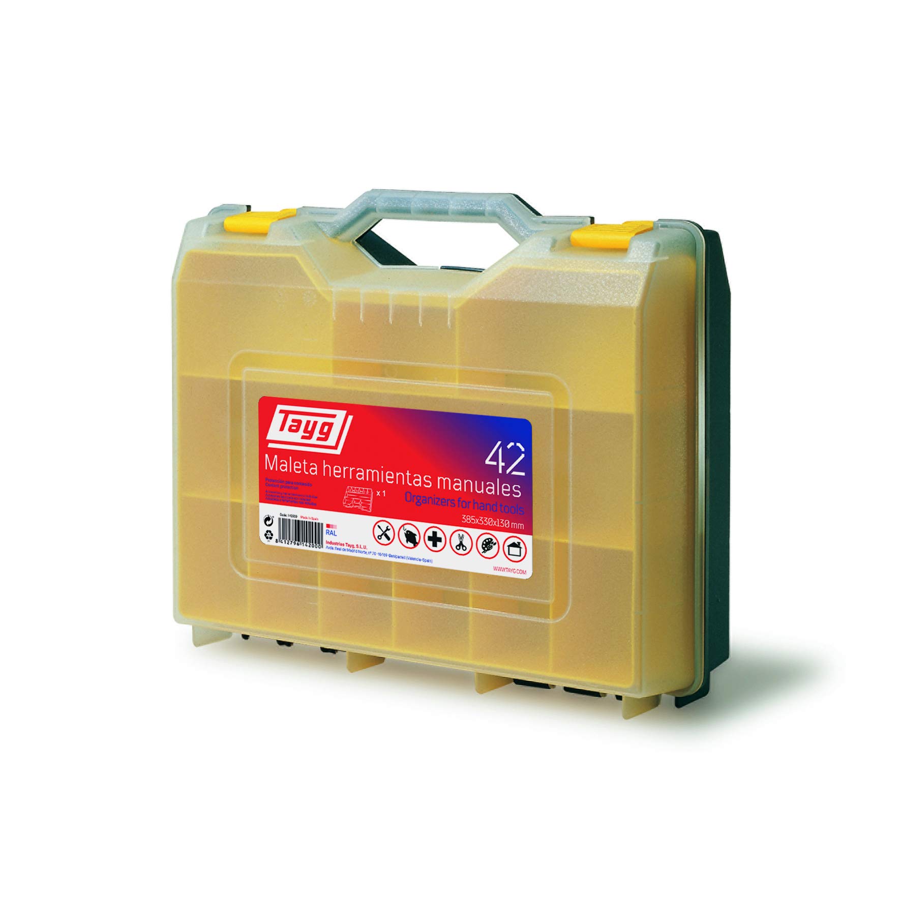 Tayg- Tool case with organiser mod. 42