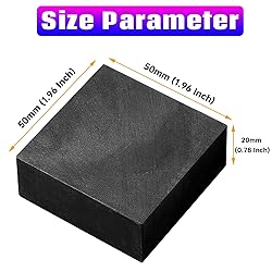 KoveYzao 4 Packs Graphite Ingot Block, 99.9% High