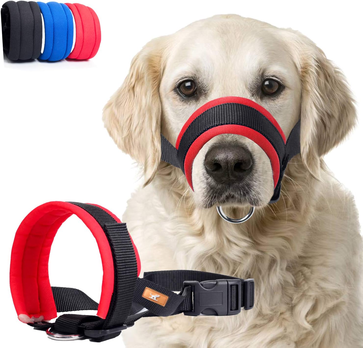 fabric dog muzzle