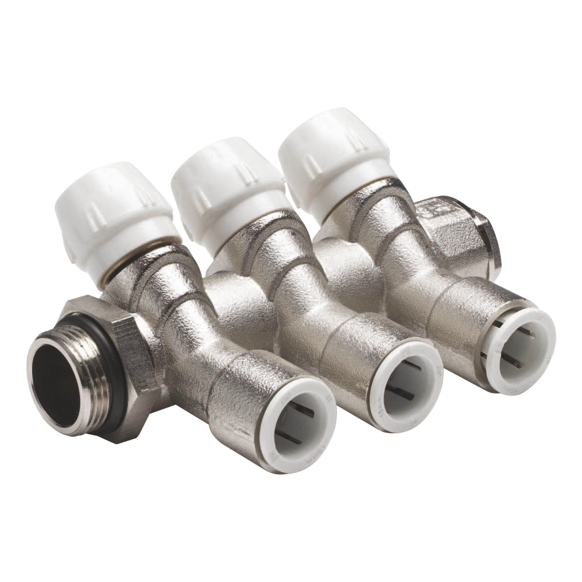 Speedfit 15mm x 3/4 Inch 2 Port Brass Manifold