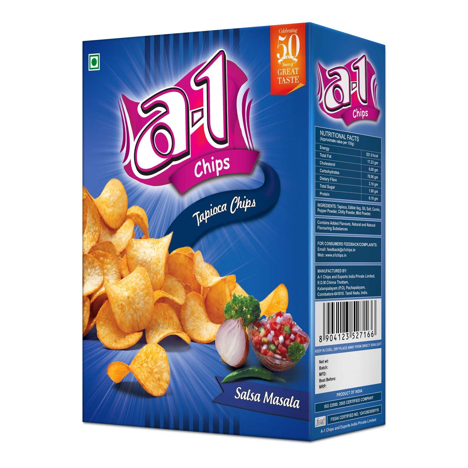 a1 Chips Mc Tapioca Chips (Salted) Amazon.in Grocery & Gourmet Foods