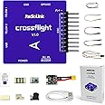 Radiolink Crossflight Flight Controller, OSD Integrated 10CH PWM Output FC with 2-12S Module Power, Vibration Damping by Software for FPV Drone/3-8 Axis/VTOL Plane/Helicopter/Car/Boat/Submarine/Robot