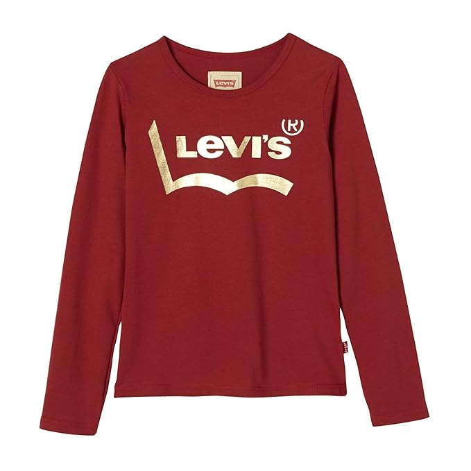 maglietta levis bambina manica lunga