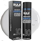 RULE No.10 Grey Reducing Anti-dandruff Volume Boost for Men &Women, Gray Reverse Hair Loss Shampoo for Thinning Hair, Natural DHT Blocker, Hair Thickening Shampoo for Thicker Fuller Hair 6.7oz