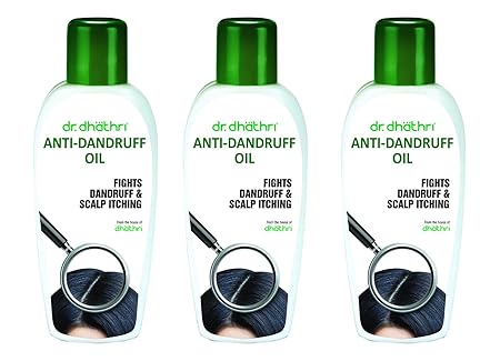 Dhathri Anti-Dandruff Oil - 100 ml (Pack of 3)