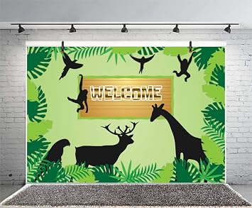 Amazon Com Leyiyi 6x4ft Magic Jungle Photography Background