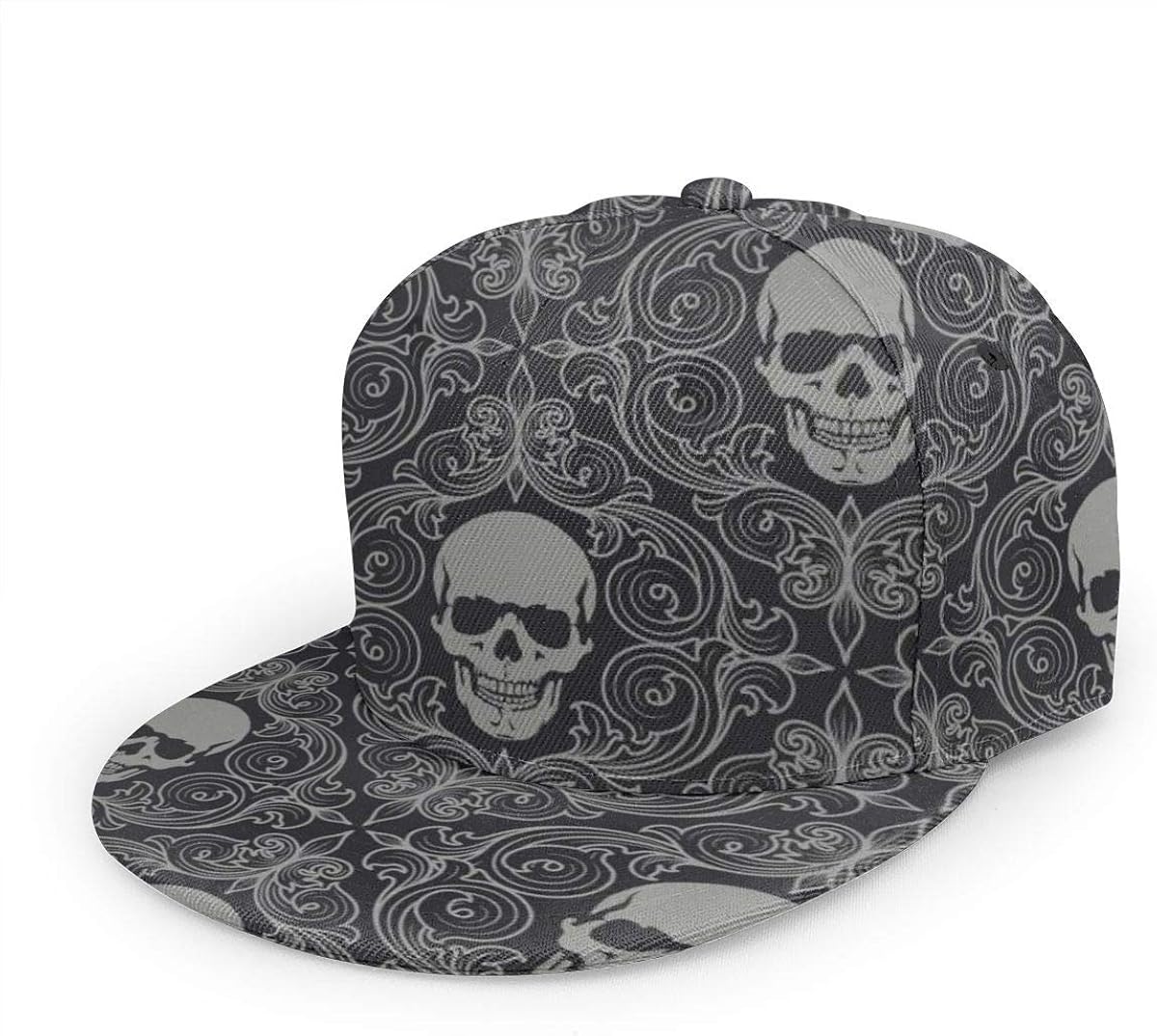 Skull Adult Novelty Baseball Cap Unisex Sun Hat Black Clothing