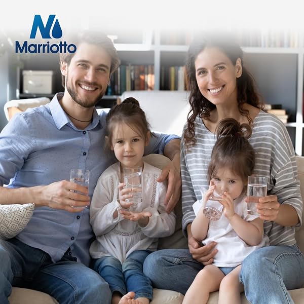 MARRIOTTO MRW4 REFRIGERATOR WATER FILTER COMPATIBLE WITH EDR3RXD1, 4396841, 4396710, FILTER 3, 46-9083,46-9030, 9030, 9083 REFRIGERATOR WATER FILTER | 2 PACK