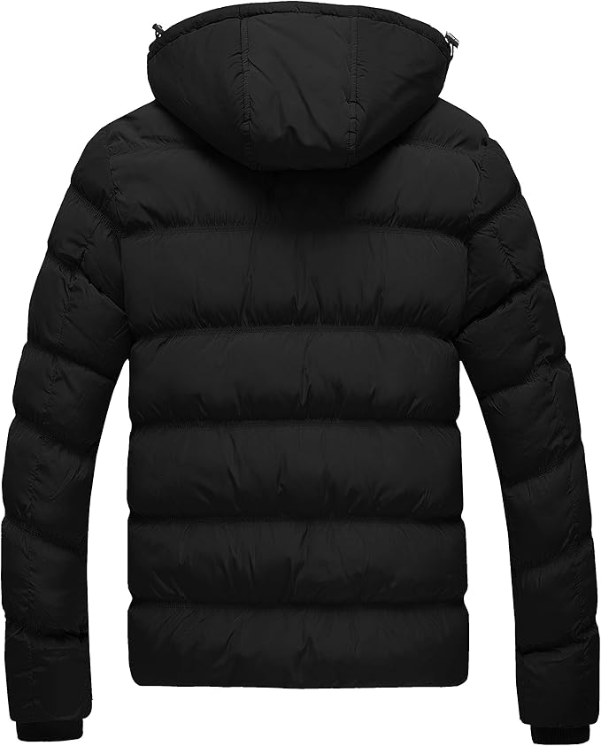 mens coats with fluffy hoods