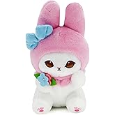CNAANA Kawaii Shark Cat Plush Toy Stuffed Animal Doll, Soft Pillow for Boys & Girls (Cat-C, 20cm/7.8in)