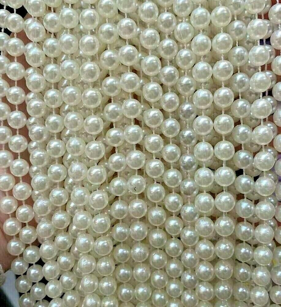 EliteKoopers 10mm Pearl Beads On String for Sewing, Cake Trim, Wedding Bridal Craft Trimming etc.