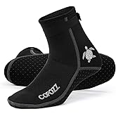 COPOZZ Diving Socks 3mm Neoprene Beach Water Socks-Anti Slip for Snorkel Swim Youth Men Women