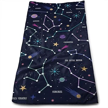 hat pillow Planet Geometry 100% Cotton Towels Ultra Soft & Absorbent Bathroom Towels - Great Shower Towels, Hotel Towels & Gy