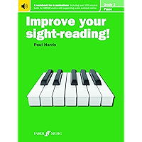Improve your sight-reading! Piano Grade 2 book cover