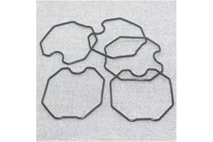 Oil Cup Gasket Fit For Honda TRX200 Fourtrax 200 TRX250X Carburetor Repair Floating Bowl 5 Pcs