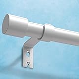 IFELS Heavy Duty Curtain Rods for Windows 66 to 120