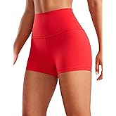 CRZ YOGA Butterluxe Biker Shorts 2.5"- High Waisted Yoga Workout Spandex Womens Running Volleyball Booty