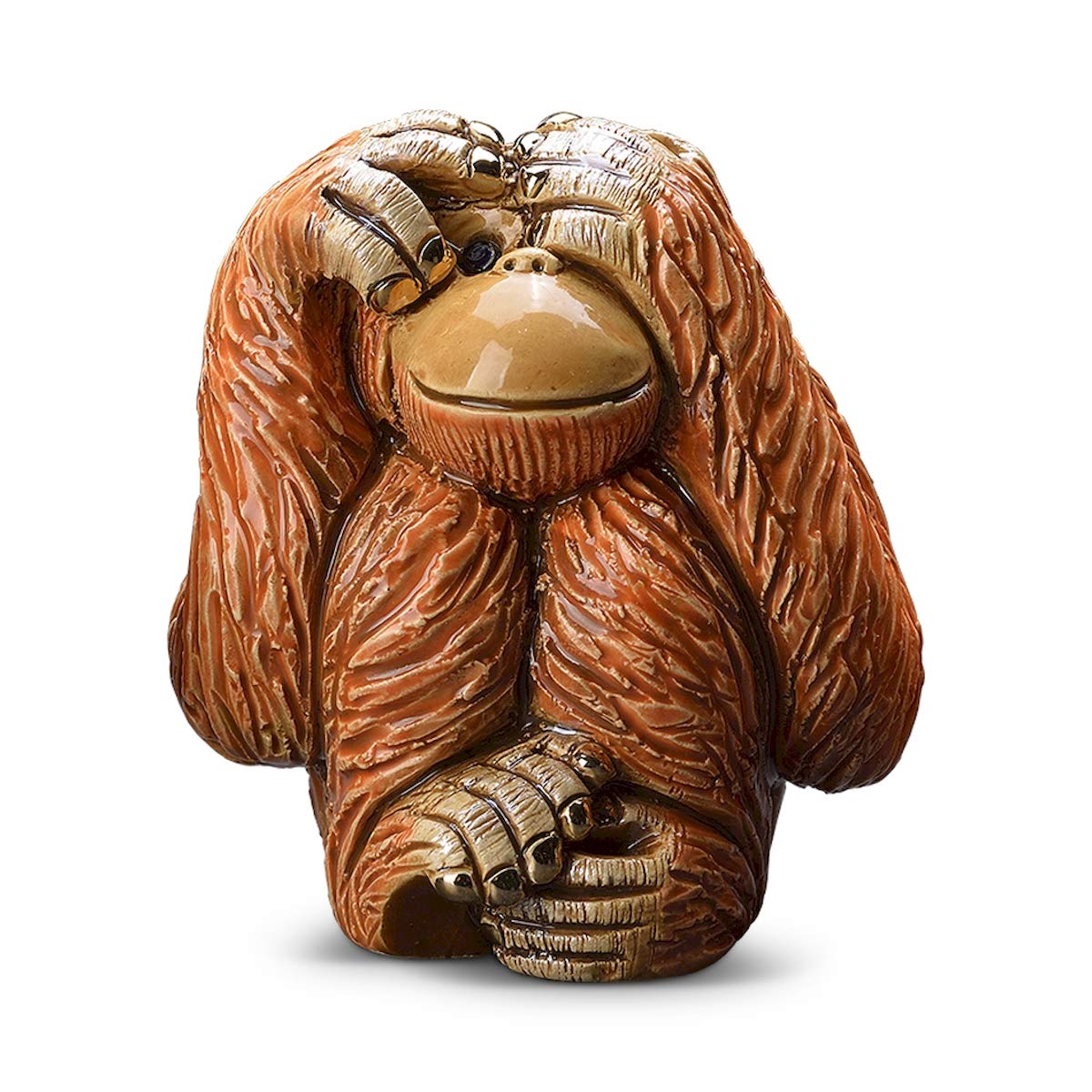 De Rosa Rinconada - Orangutan (See No Evil) Figurine