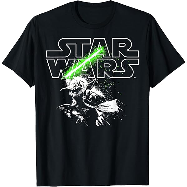 Amazon.com: Star Wars: The Clone Wars Yoda Size Matters Not T