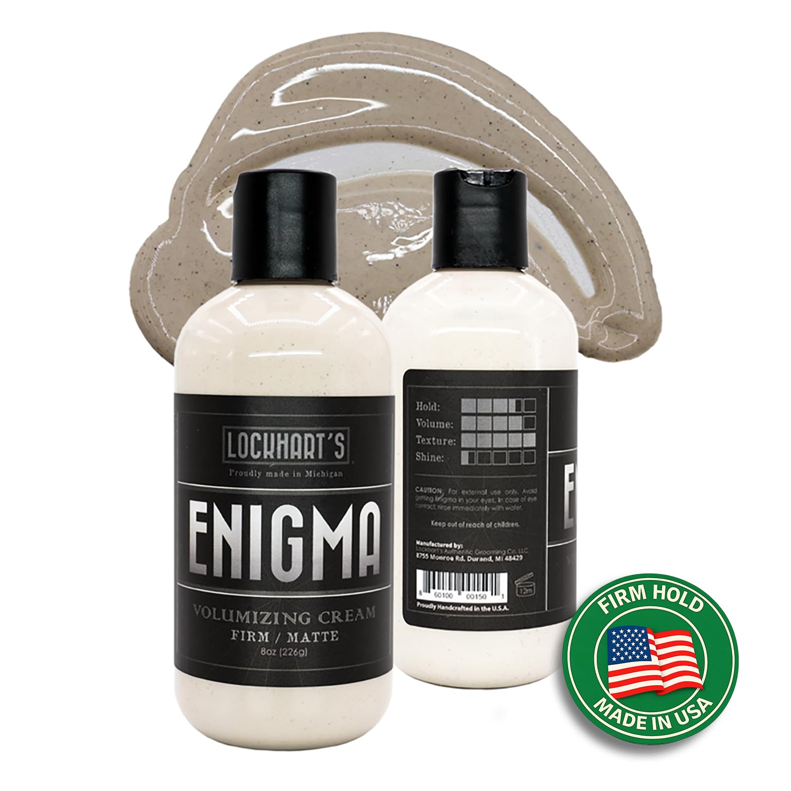 Lockhart's Authentic Enigma Volumizing Hair Cream 8oz