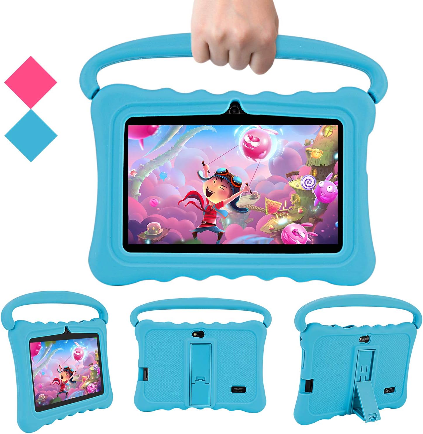 Android Kids Tablets PC, Veidoo 7 inch Kids Tablet with 1GB Ram 16GB