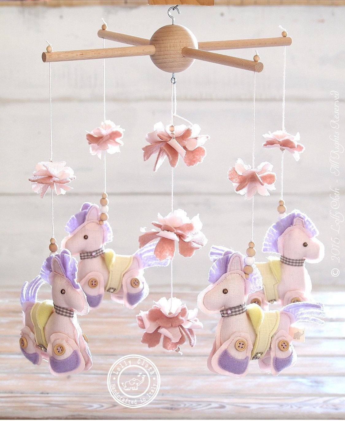horse mobile for crib