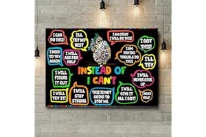 1pc Canvas Art Painting | Enchanting Owl Teacher Wall Art Painting, suitable for home bedroom, kitchen, living room, and offi