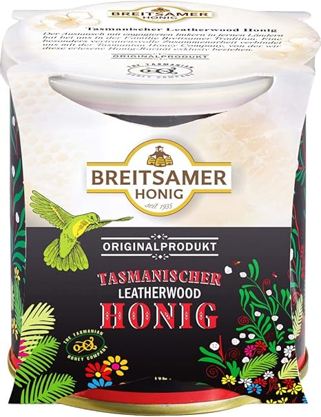 Breitsamer Tasmanischer Leatherwood Honig 350 G 1053 Amazon De Lebensmittel Getranke