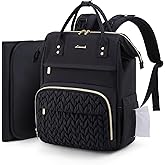 LOVEVOOK Diaper Bag Backpack, Baby Bag with Changing Station for Moms & Dads, Large Waterproof Mommy bag with Stroller Buckles, Travel Essential Baby Shower for Boys and Girls
