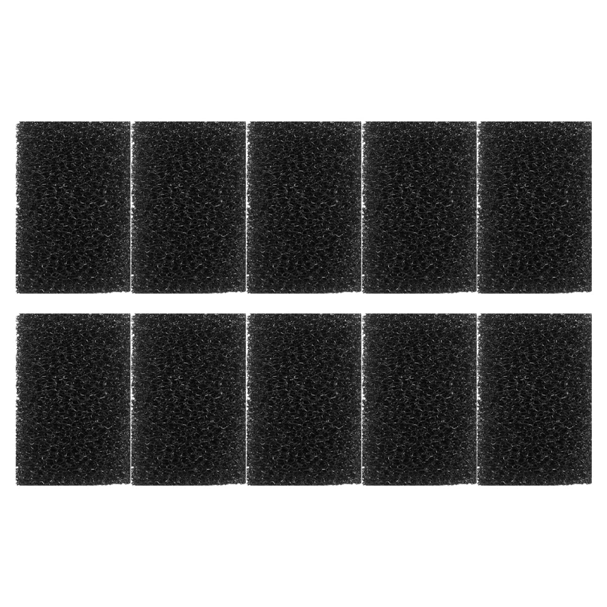 FRCOLOR 16Pcs Special Effects Makeup Black Stipple Sponge for Face and Body Halloween Cosplay and Scar Stippling Sponge Professional Makeup Tool 2.4X1.6X0.4 Inch