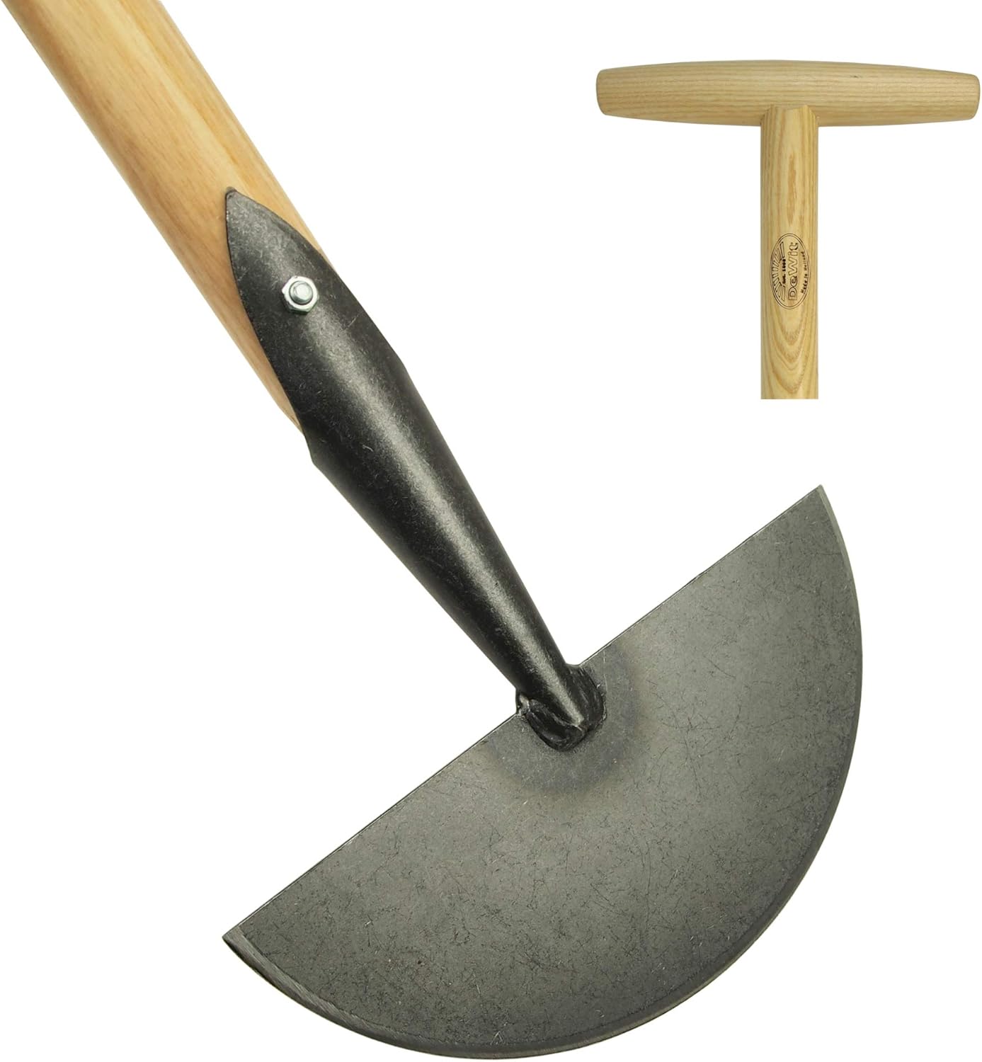 DeWit Rasenkantenstecher mit praktischem T-Griff 99 cm aus Borstahl I Profi Garten-Zubehör zum Stechen von Rasenkanten I Rasenkantenschneider in Bester Qualität I Garden Tools – Made in Holland