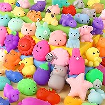 Amazon.com: FLY2SKY 45Pcs Mochi Squishy Toys Mini Squishies