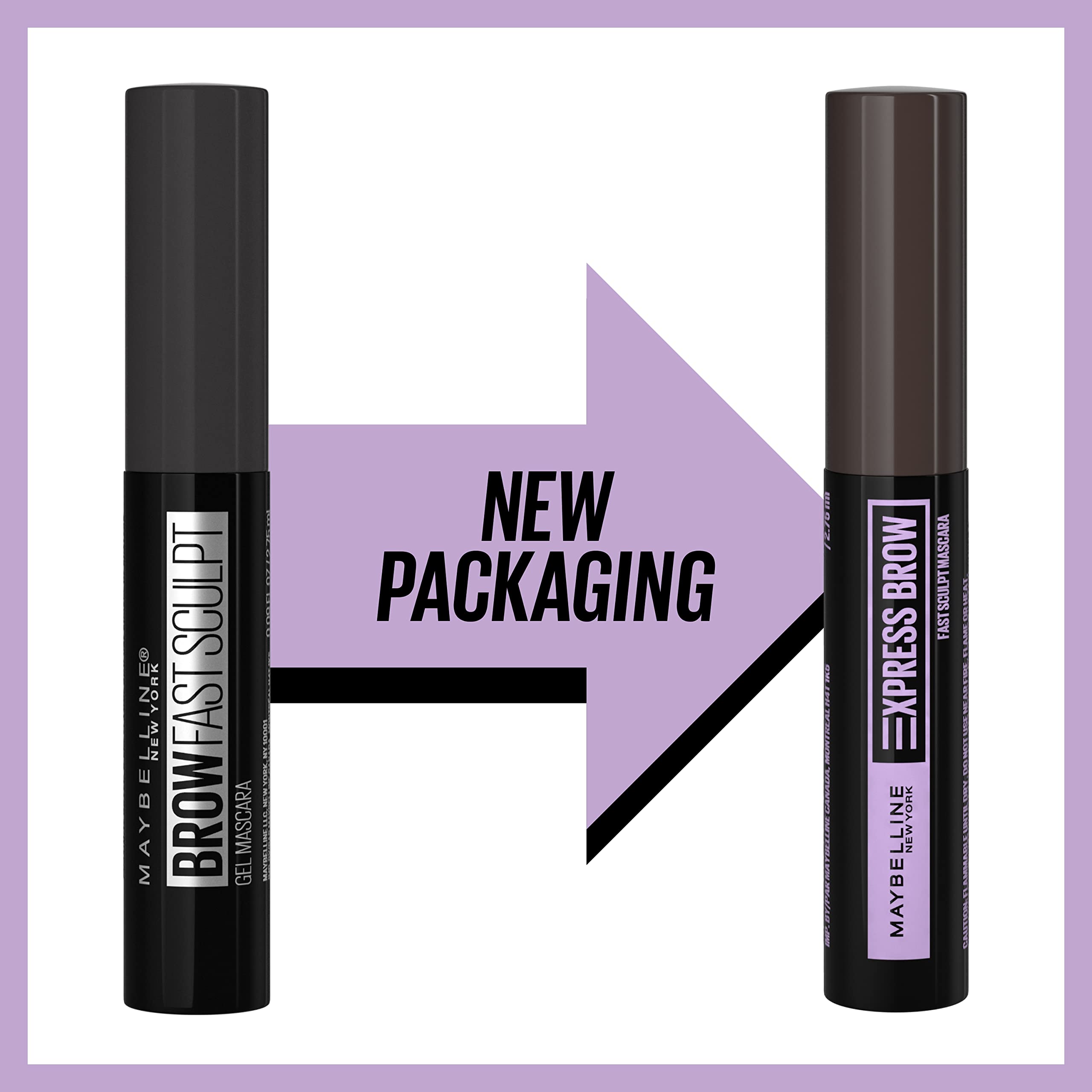 Maybelline Brow Fast Sculpt, Shapes Eyebrows, Eyebrow Mascara Makeup, Blonde, 0.09 Fl. Oz.