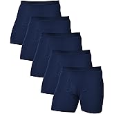 Comfneat Men's Boxer Briefs Comfy Underwear Stretchy Cotton Spandex Multipacks