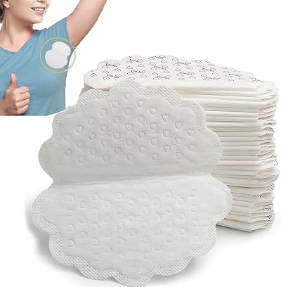 GingerUPer Armpit Sweat Pads 30 Pads Disposable Underarm Dress Shields
