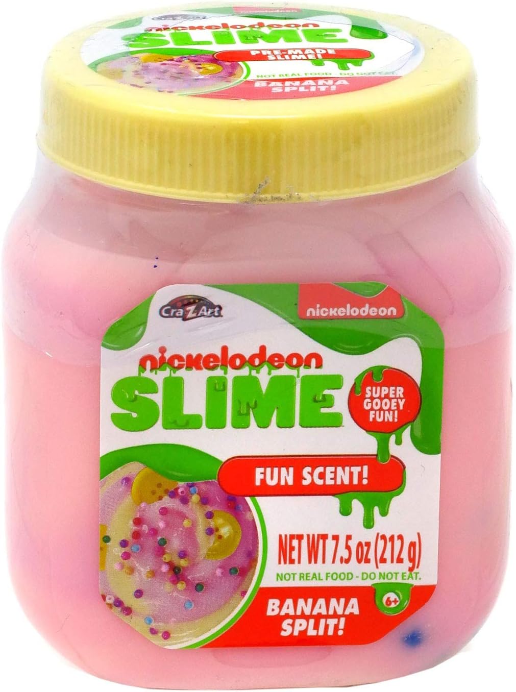Nickelodeon Slime Food Slime Banana Split