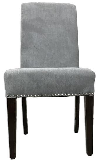 Amazon Com Solid Wood Stain Resistant Upholstered Nailhead