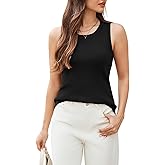 TASAMO Women's Sleeveless Sweater Vest Non See Through All-Season Lightweight Business Casual Tank 2026