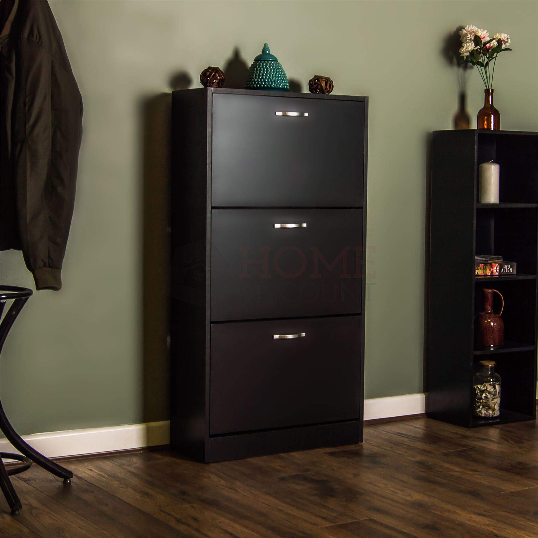 Buy Vida Designs 3 Drawer Shoe Cupboard Shoe Storage Organiser