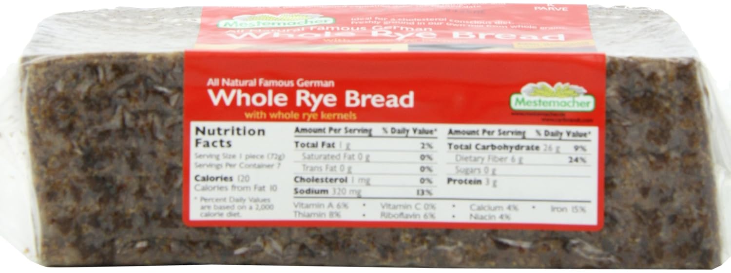 mestemacher bread nutrition