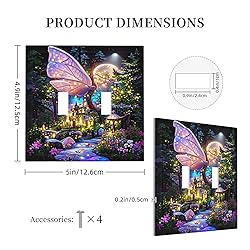 Tewujay Decorative Light Switch Covers Decorative 2