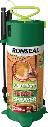 Ronseal Precision Pump Fence Sprayer Adjustable Spray Fast Even Coverage No view 1