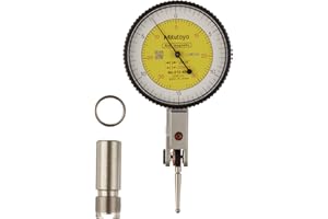 Mitutoyo 513-406-10E, .0005"/0.01mm X .030"/0.7mm Horizontal Test Indicator, 0-15-0/0-35-0, Inch and Metric